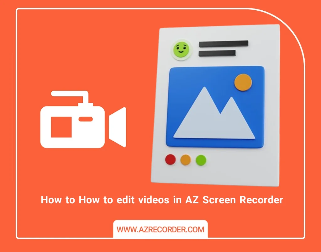 Convert Video to GIF with AZ Screen Recorder